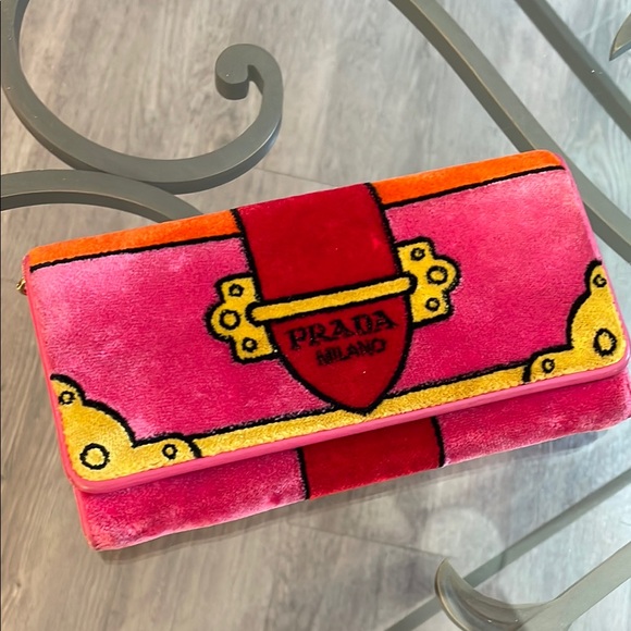 Prada Velvet Wallet - Picture 1 of 13